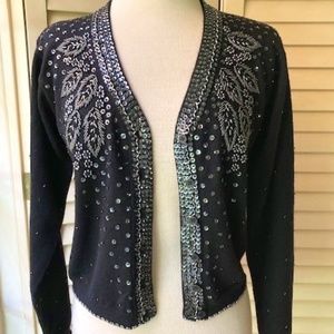 Vintage Bead and Sequin Cardigan